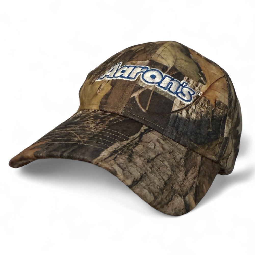 Camouflage strap back cap True Timber Aaron's Rentals Baseball hat